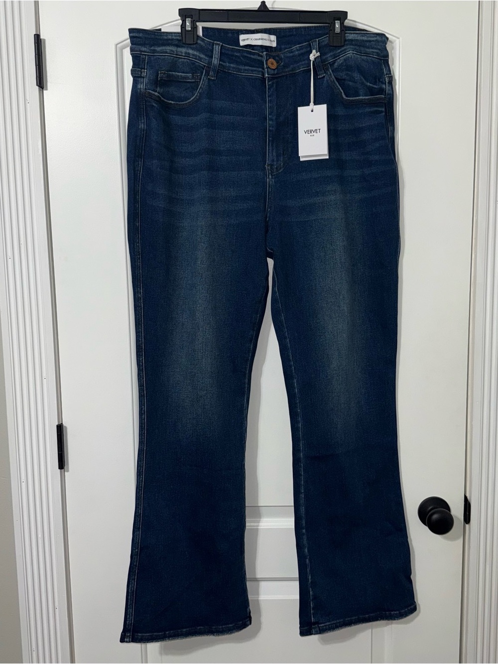 New Vervet Skylar High Rise Boot Cut Jeans Women’s Size 20